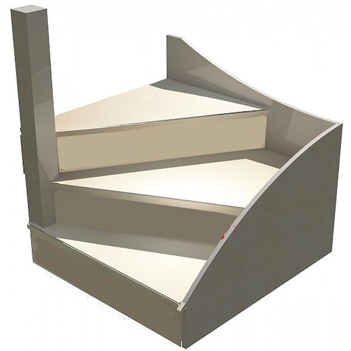 Kwikstairs Left Hand Winder Box