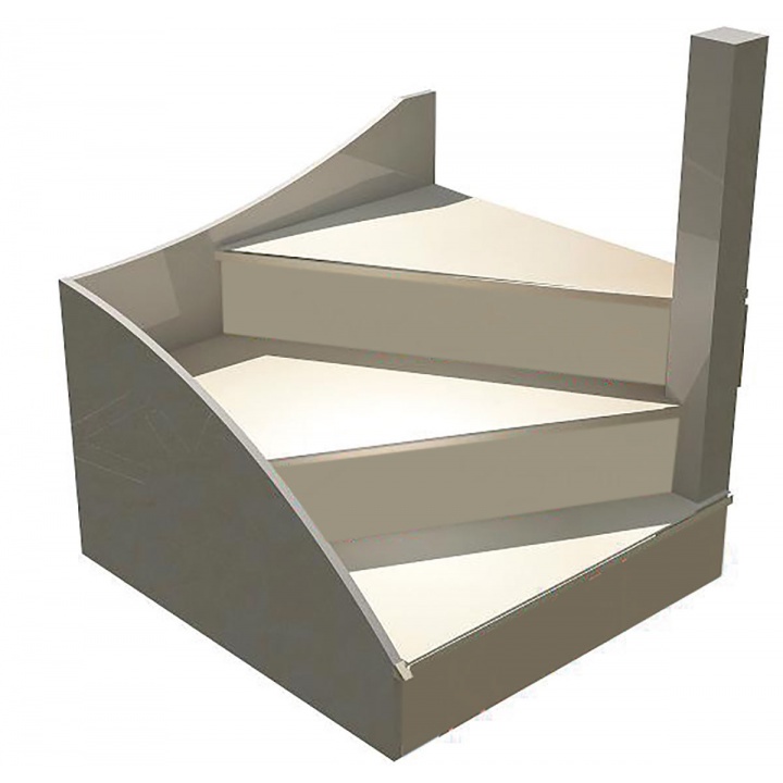 Kwikstairs Right Hand Winder Box