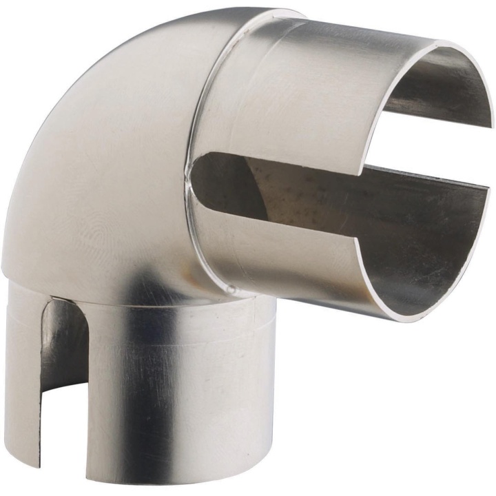 Rothley Handrail 90° Elbow Brushed Nickel