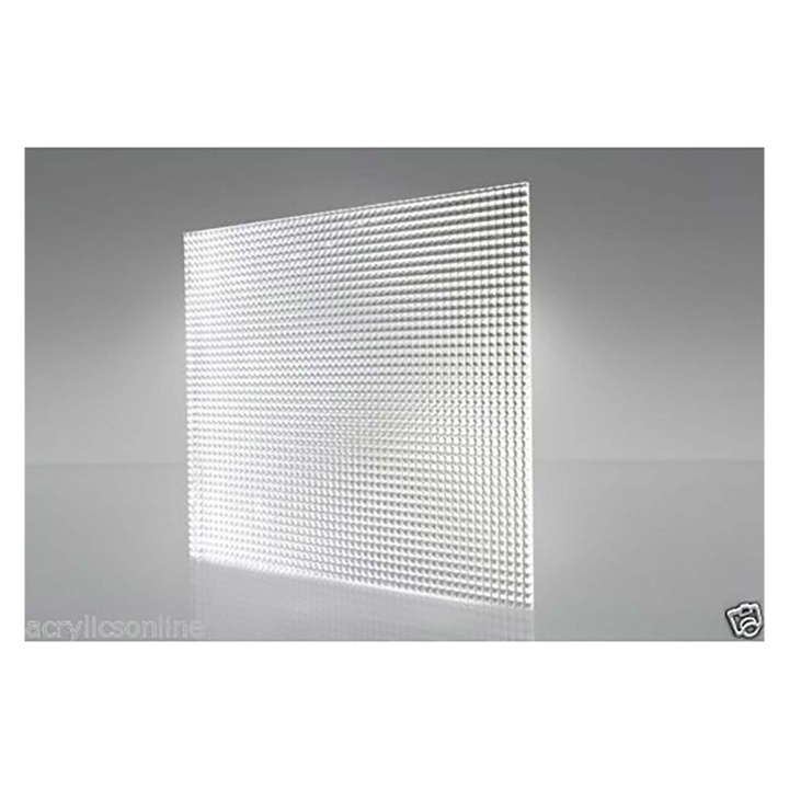SLP Clear Styrene Prismatic 2.5 x 595 x 595mm