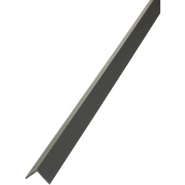 Black PVC Plastic Angle 10 x 10 x 1000mm