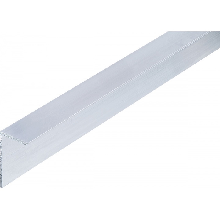Uncoated Aluminium Angle Profile 7.5 x 12.5mm x 1m