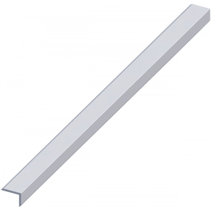 Anodised Aluminium Edge Profile 10 x 14mm x 1m Silver Finish