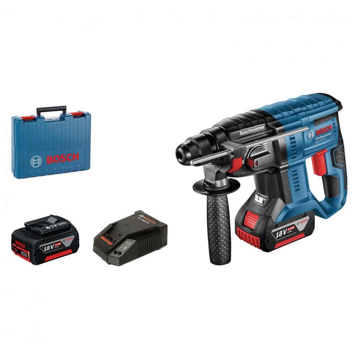 Bosch 18V SDS Hammer Drill With 2 x 5Ah Batteries