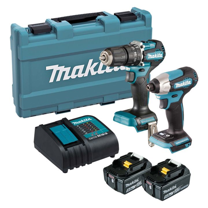 Makita 18V LXT Hammer Drill Driver & Impact Driver Twin Kit