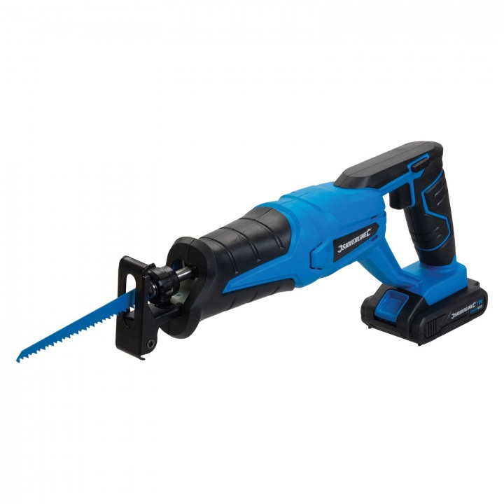 Silverline 18V Reciprocating Saw & 2Ah LiIon Battery Selco
