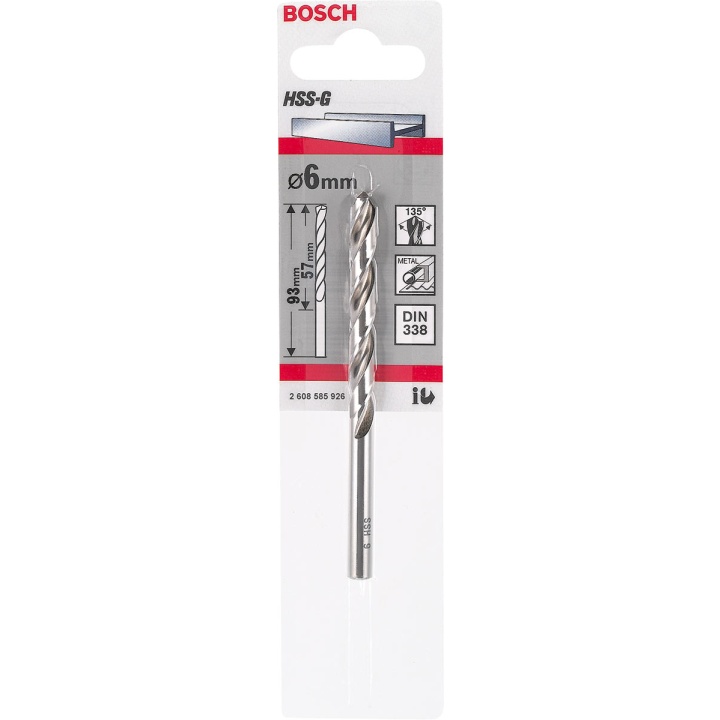 HSS-G Drill Bit 8mm