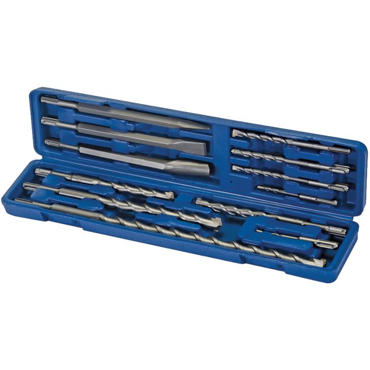 12 Piece SDS Plus Masonry Drill & Steel Set