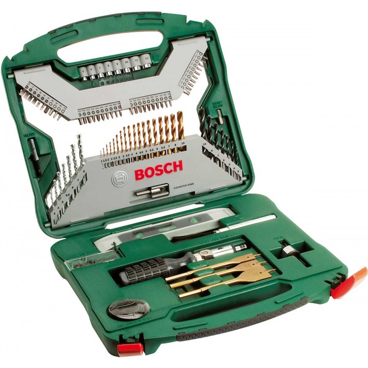 100 Piece Drill Bit, Screwdriver & Accessory Set