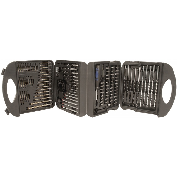 126 Piece Assorted Drill Bit Set