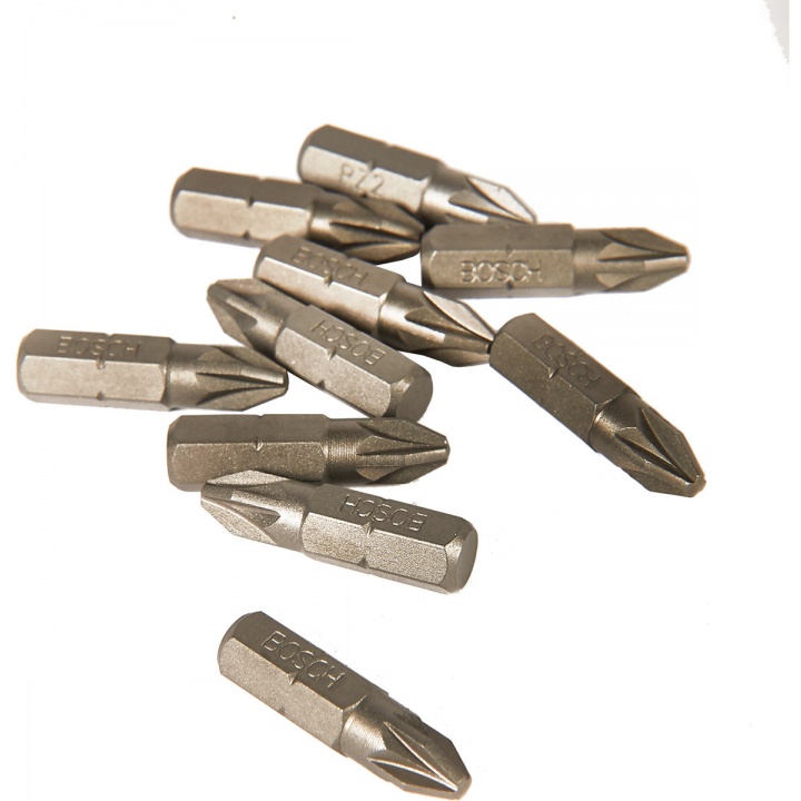 BOSCH PZ2 Extra Hard Bit Set