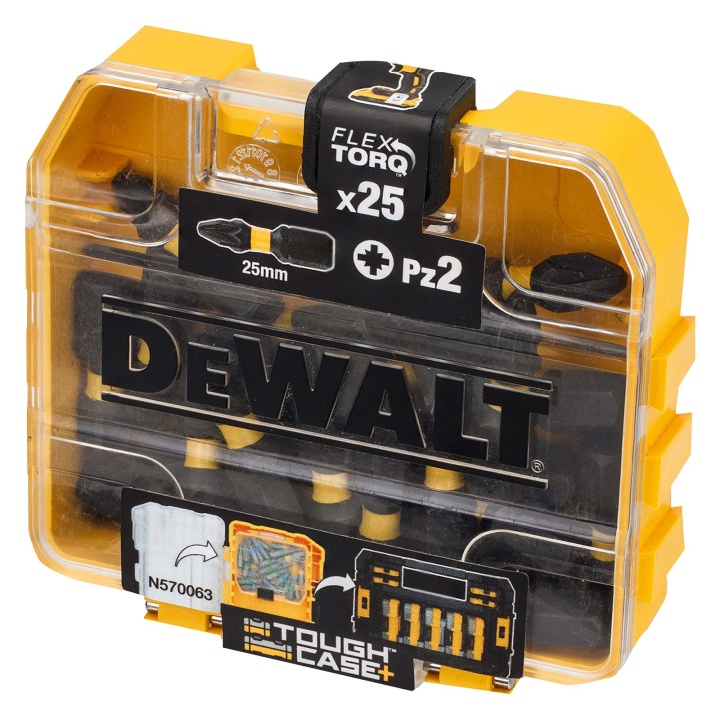 DeWalt 25pc PZ2 Impact Torsion Bit Set Selco