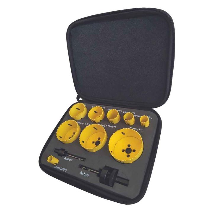DART 11 Piece Premium Holesaw Kit