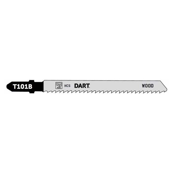 DART T101B Wood Cutting Jigsaw Blades Pack of 5
