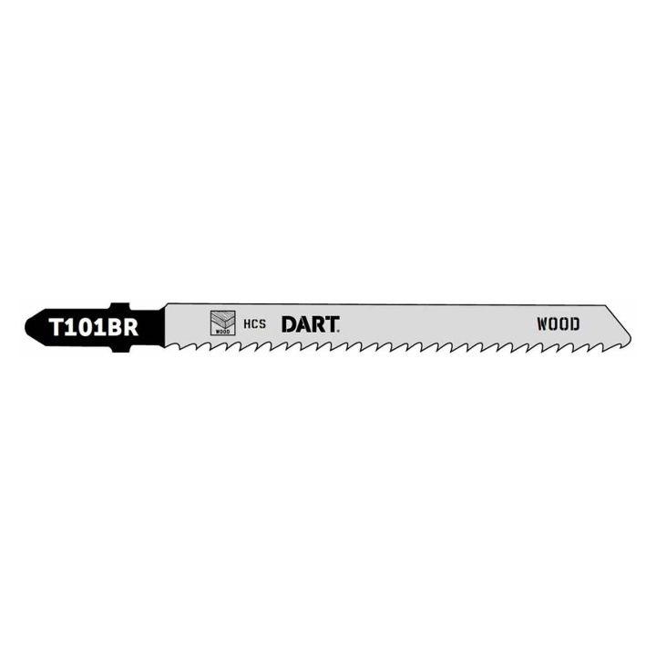 DART T101BR Wood Cutting Jigsaw Blades Pack of 5