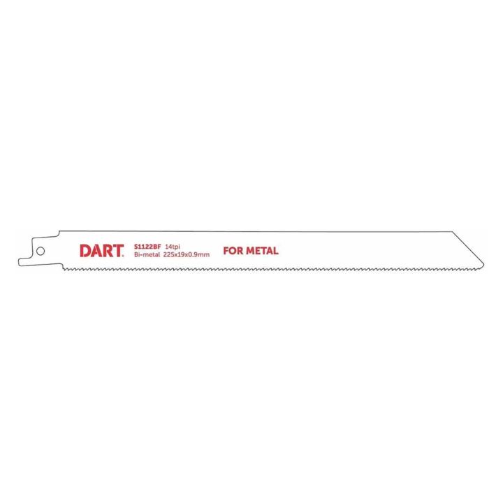 DART S1122BF Metal Cutting Reciprocating Saw Blades Pack of 5