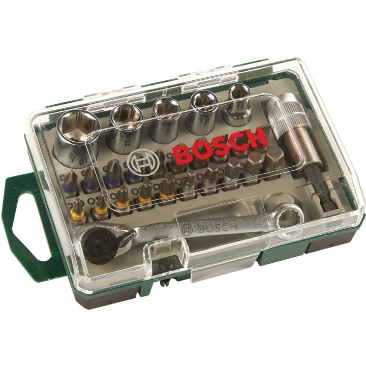 BOSCH 27pc Mini Ratchet Set