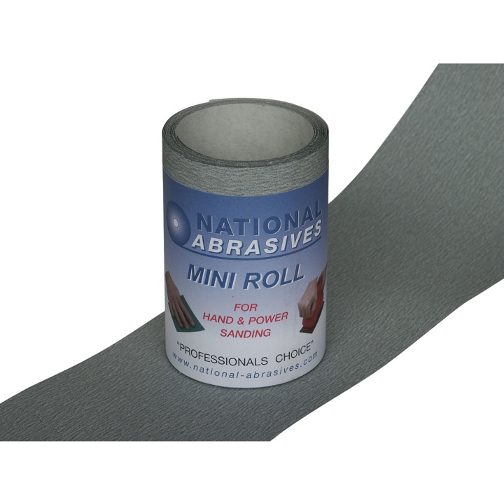 P320 Grade Ultra Fine Grey Silicone Carbide Abrasive Roll 115mm x 5m