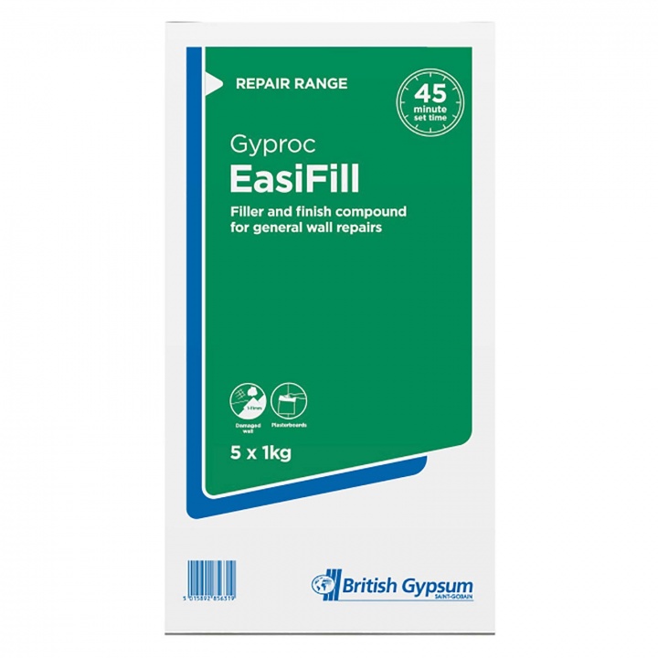 Gyproc Easi-Fill 5 x 1kg Sachets