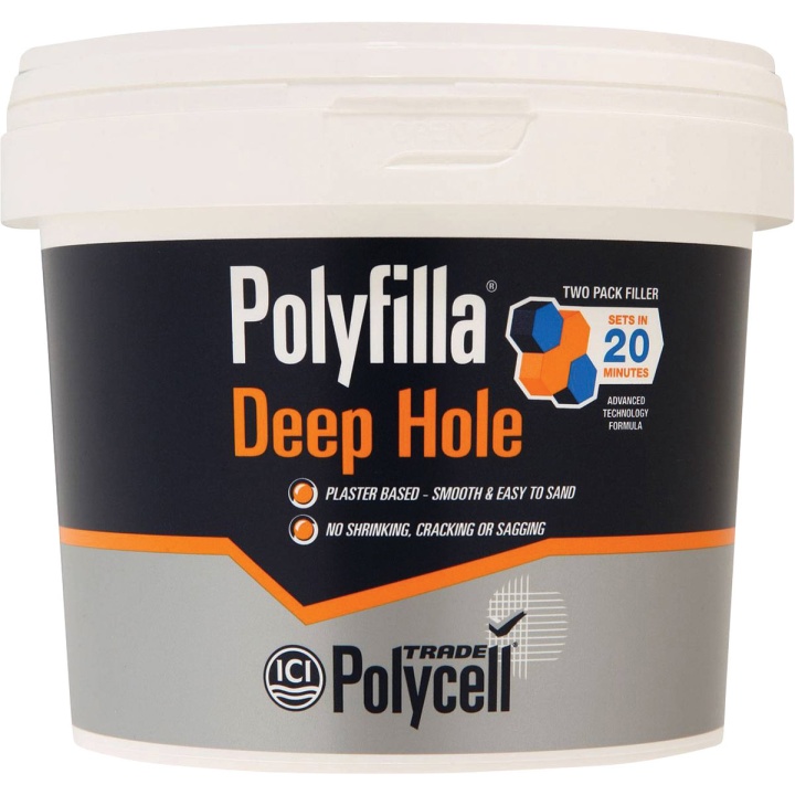 Polyfilla Deep Hole Ready Mixed Filler 1kg Selco