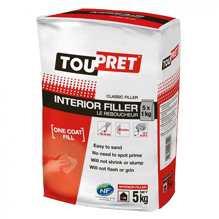 Toupret Le Reboucheur Interior Filler 5kg