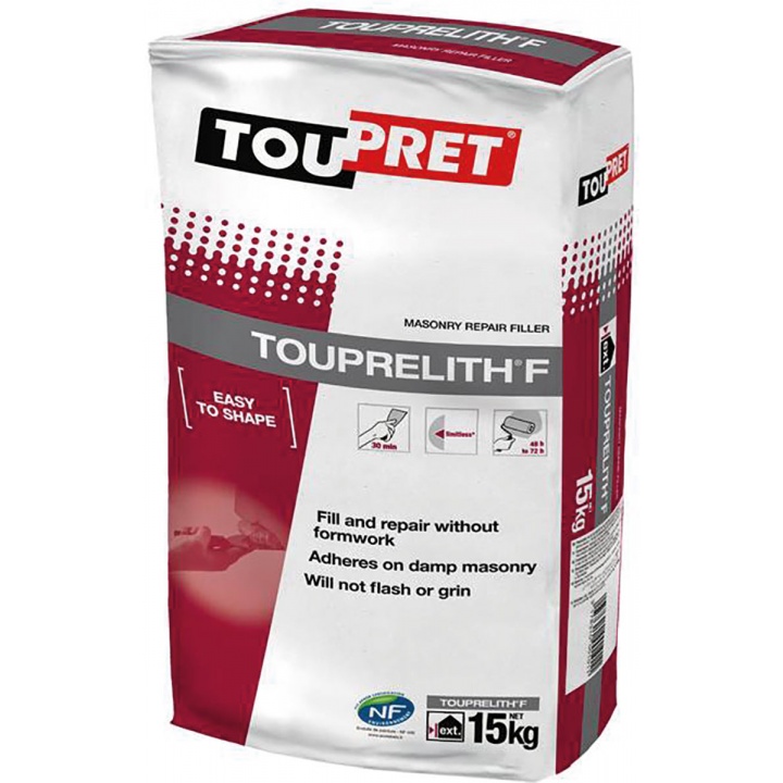 Toupret Touprelith F Masonry Repair Filler 15kg