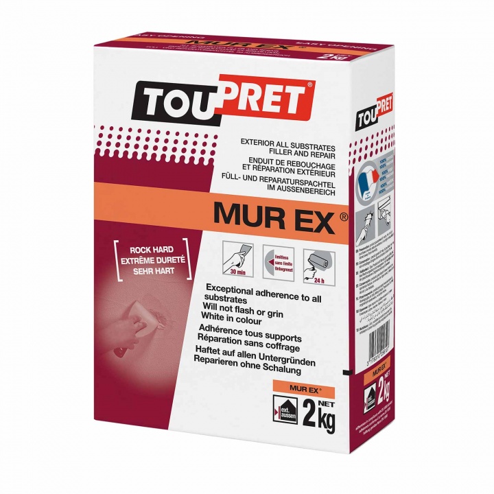 Toupret Mur Ex All Substrates Filler 2kg