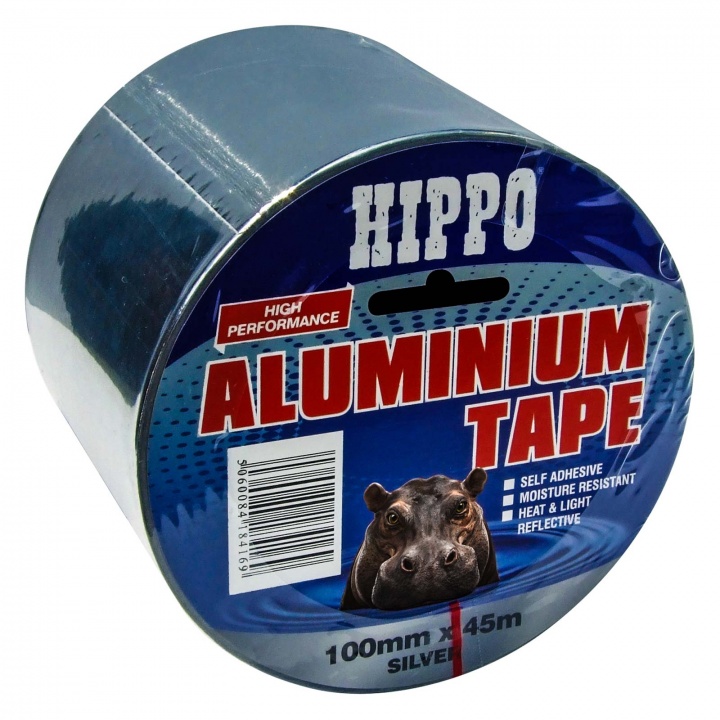 Hippo Aluminium Tape 100mm x 45m
