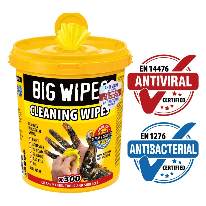 Big Wipes Multi Purpose 300 Wipe Bucket Selco
