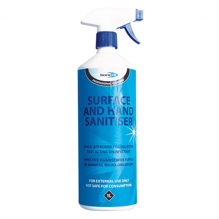 Bond It Hand & Surface Sanitiser Spray 1ltr