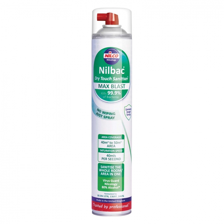 Nilco Dry Touch Max Blast Aerosol Sanitiser 750ml