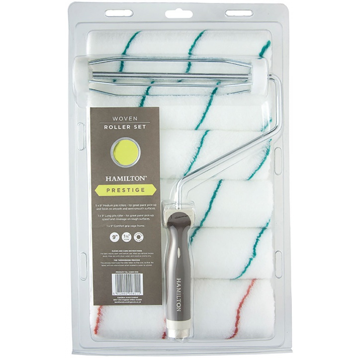 Hamilton Prestige 7 Piece Roller Set 225mm (9")