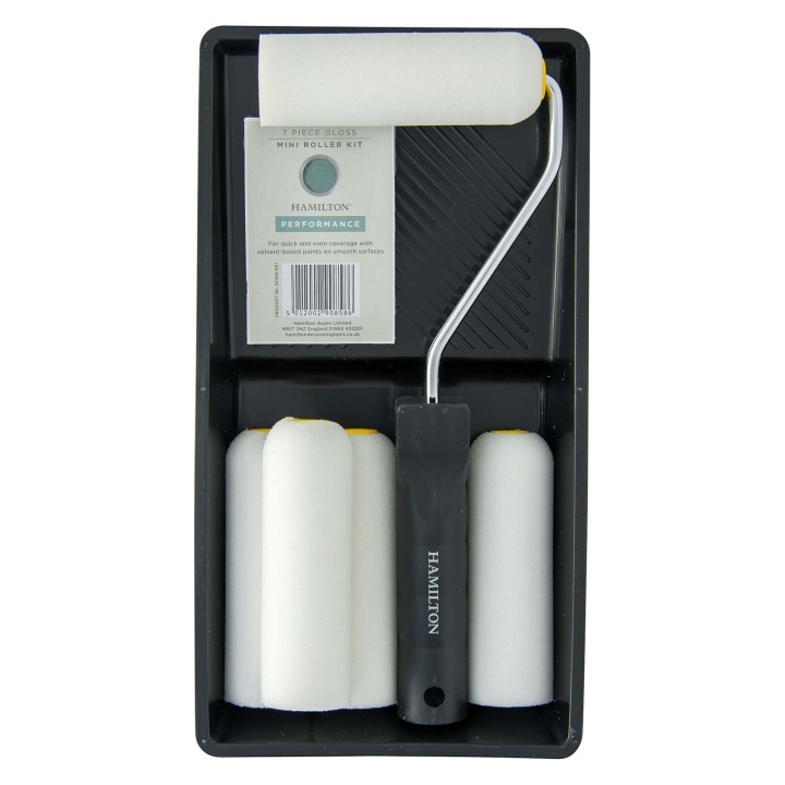 Hamilton Performance 7 Piece Gloss Mini Roller Kit 100mm (4")