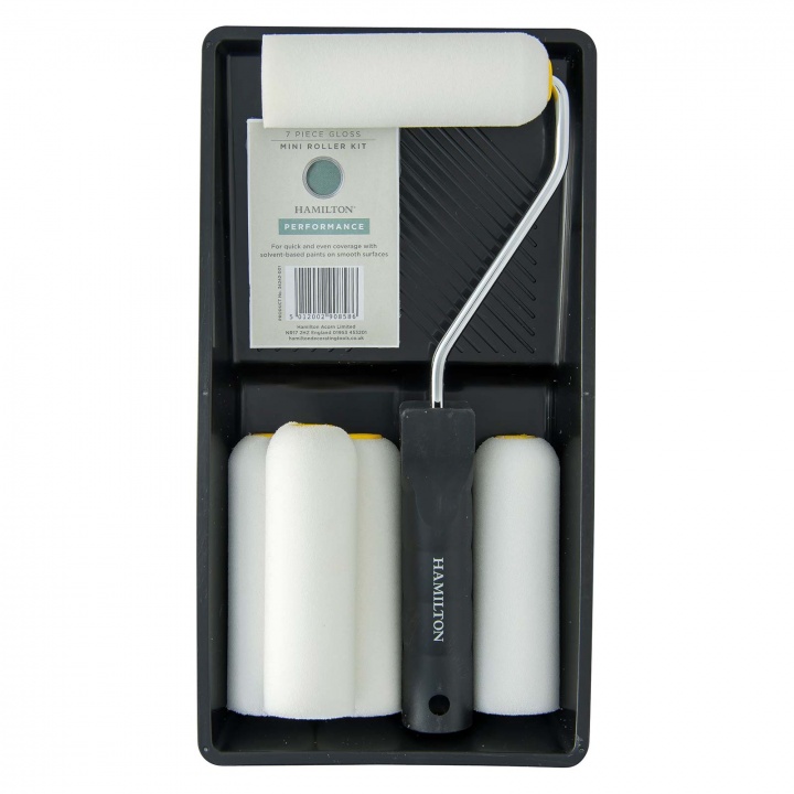 Hamilton Performance 7 Piece Gloss Mini Roller Kit 100mm (4")