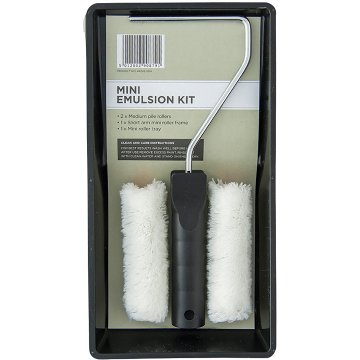 4 Piece Emulsion Mini Roller Kit