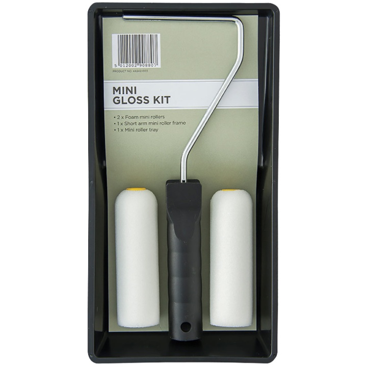 4 Piece Gloss Mini Roller Kit
