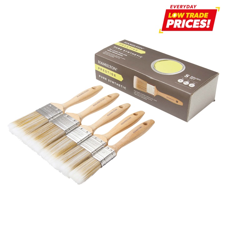 Hamilton Prestige Pure Synthetic 5pc Brush Set