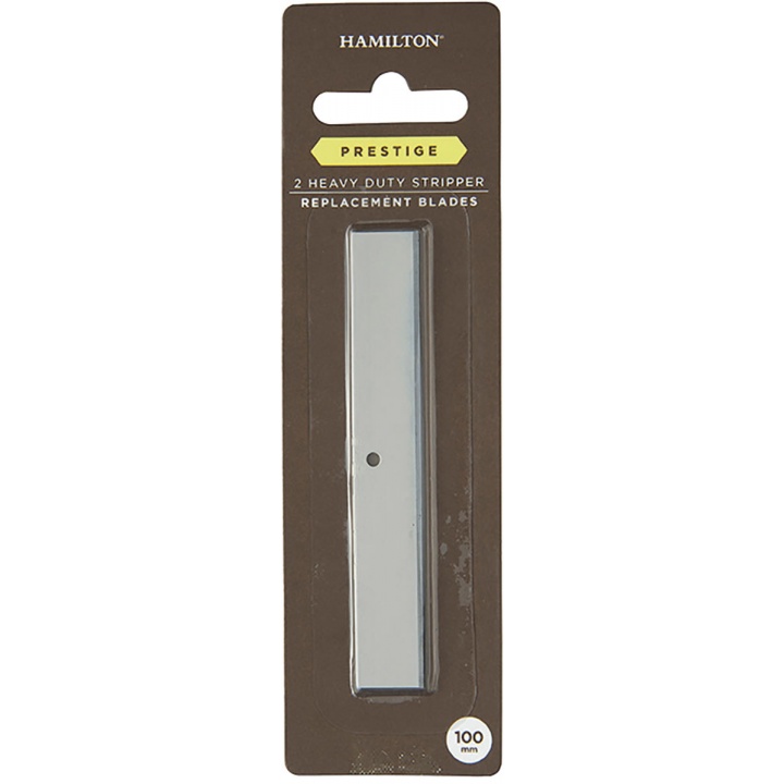 Hamilton Prestige Heavy Duty Stripper Replacement Blades 100mm Pack 2