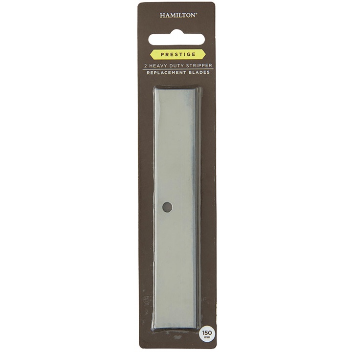 Hamilton Prestige Heavy Duty Stripper Replacement Blades 150mm Pack 2