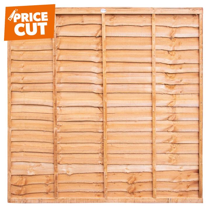 Lap Fence Panel 1829 x 1829mm (6' x 6') FSC®