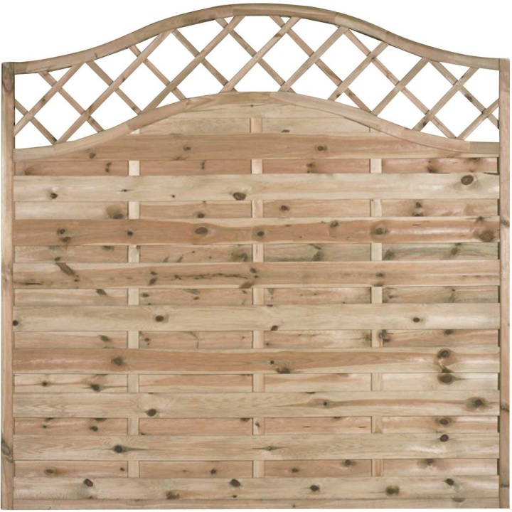 Sussex Wave Fence Panel 1800 x 1800mm