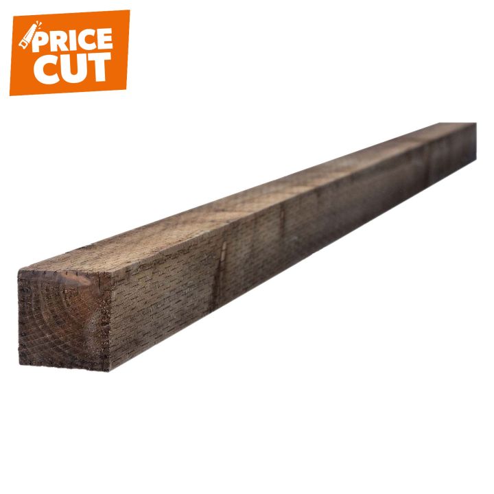 Incised Fence Post Treated Green 100 x 100mm FSC®
