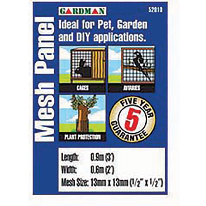 Mesh Panel 600 x 900mm (13 x 13mm Mesh)