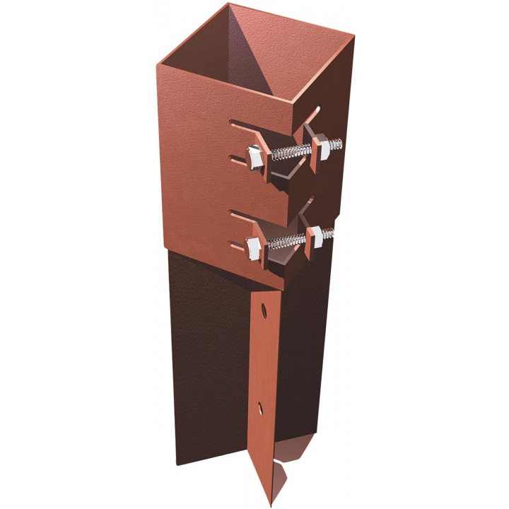 Metpost System 2 75mm Concrete In Post Support