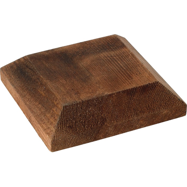 Post Cap Dark Brown 100 x 100 x 16mm for 3" Post