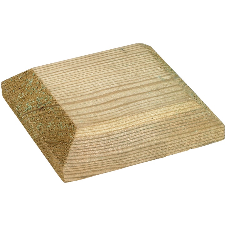 Post Cap Tanalised Green 100 x 100 x 16mm For 3" Post