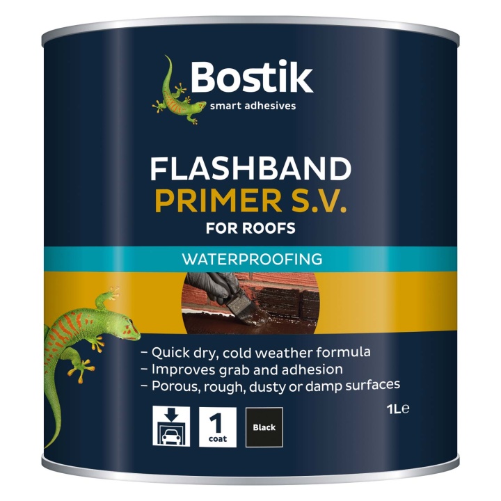 Bostik Flashband Primer for SelfAdhesive Flashing Tape SV 1ltr Black
