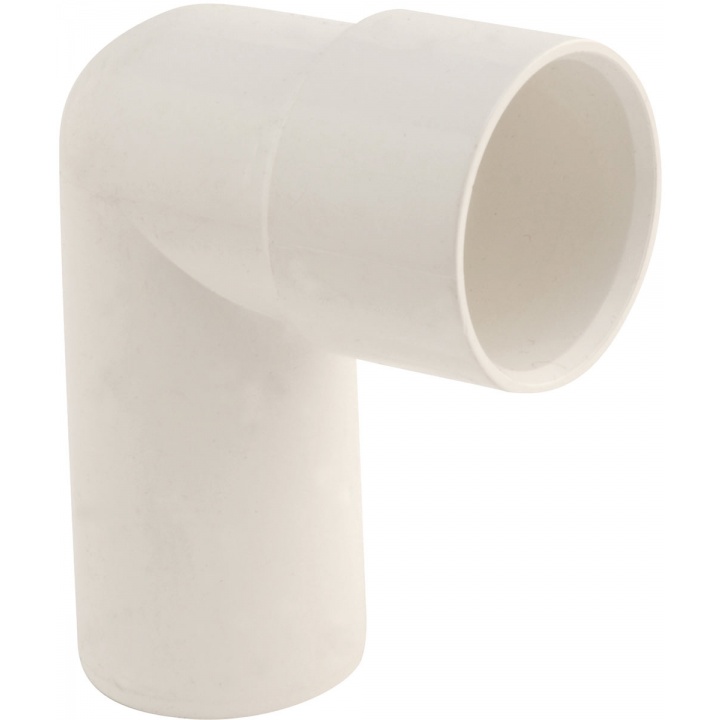 Solvent Weld 40mm 90° Spigot Bend White