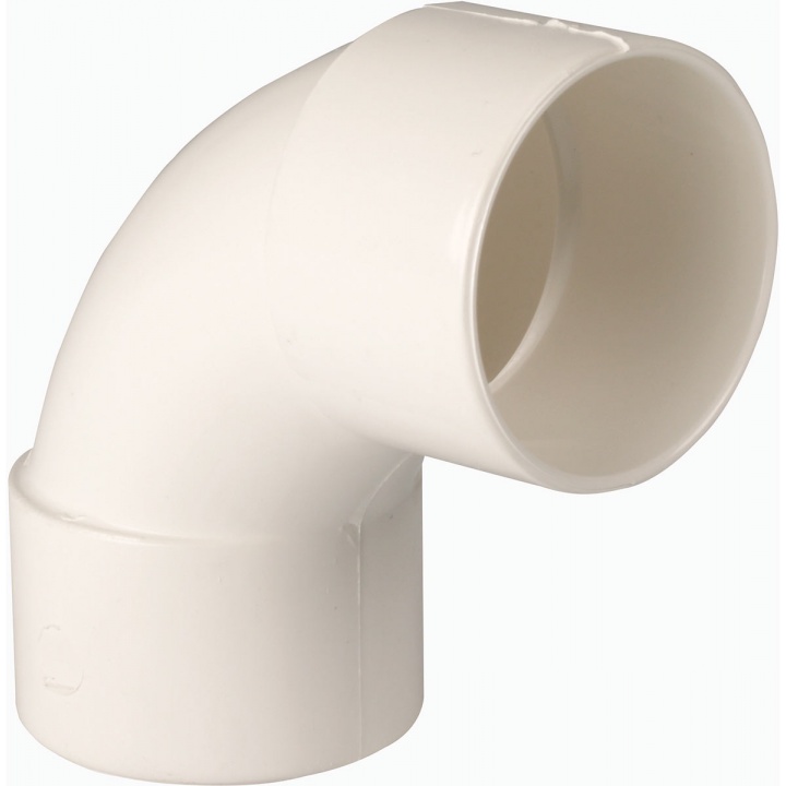 Solvent Weld 40mm 92.5° Swept Bend White