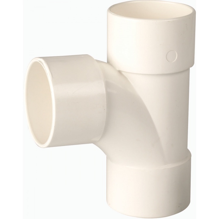 Solvent Weld 40mm 92.5° Tee White